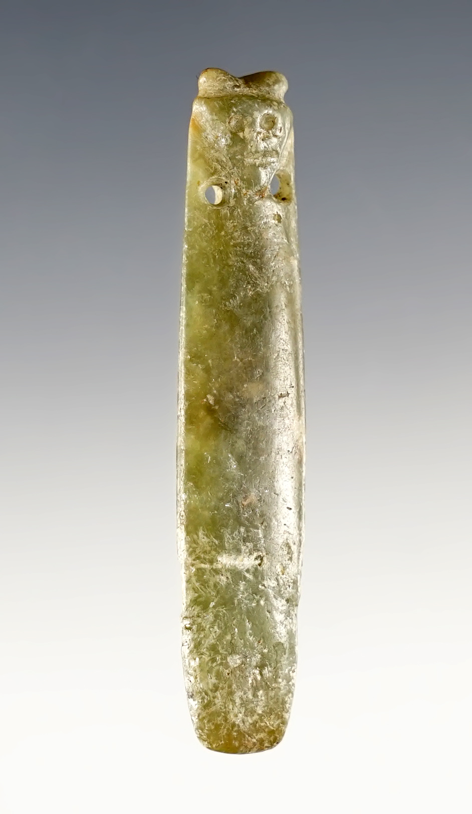 2 5/16" Ax God Pendant - Nicoya Peninsula, Guanacaste Province, Costa Rica, 1-500 CE. 