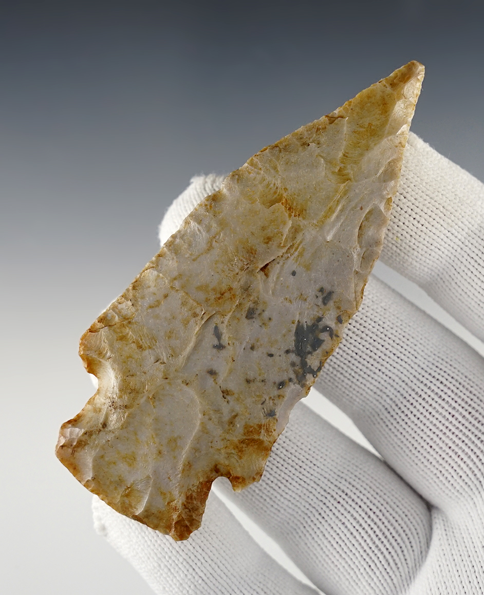 3 9/16" Etley made from quality material, found in Missouri. 