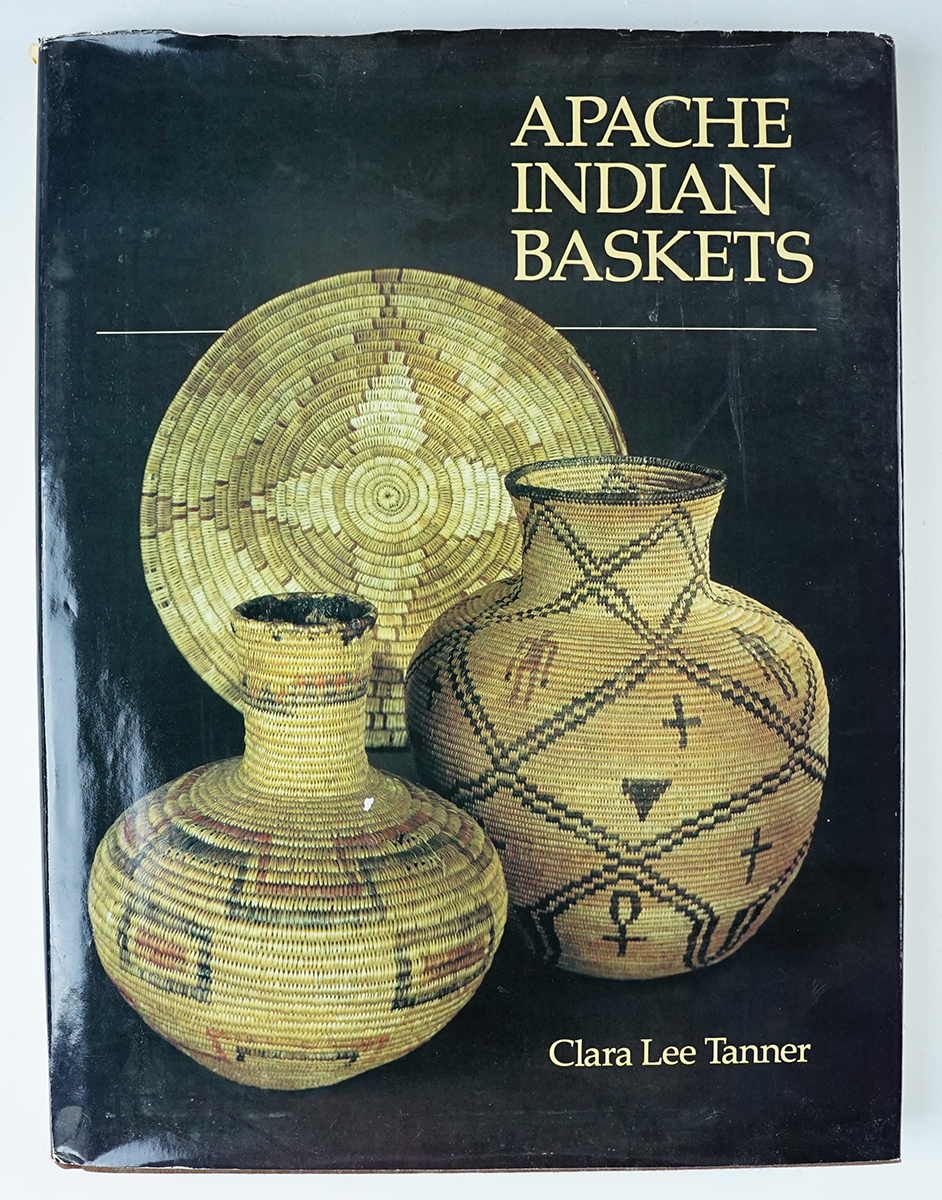 Hardcover Book: "Apache Indian Baskets" by Clara Lee Tanner. Copyright 1982.