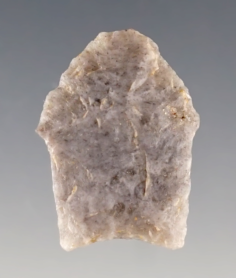 1" Eden that was been heavily resharpened in ancient times. New Mexico. Ex. Tom Davis.