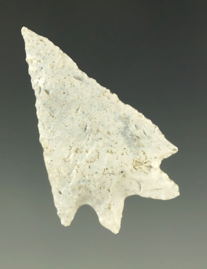 1 13/16" Pinto Basin found in the Great Basin  area. Ex. Shewey. COA.