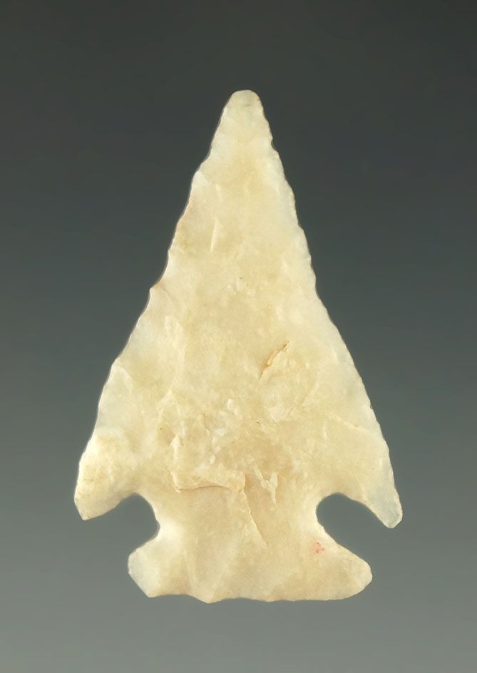 1 1/8" Chaco Corner Notch in nice condition from the Charlie Shewey, Guss Bubenzer.