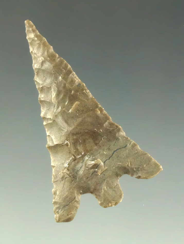 1 3/8" Columbia Plateau - Jasper found near the Columbia River. Ex. Shewey. Museum COA.