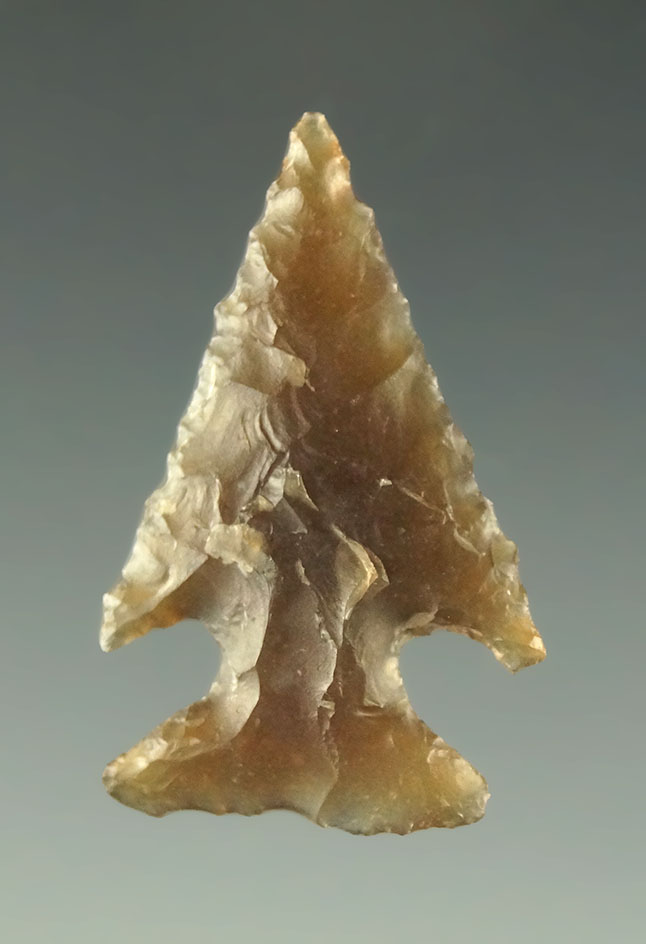 1 1/16" Edwards point made from beautiful semi-translucent material -Texas. Ex. Shewey.