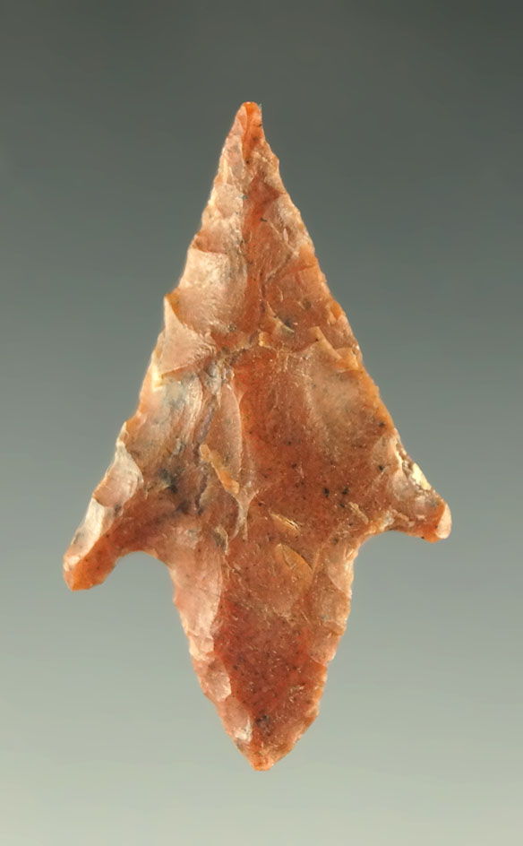 1 3/8" Yerba Buena point that is heavily patinated - southwestern U. S. Ex. Shewey.