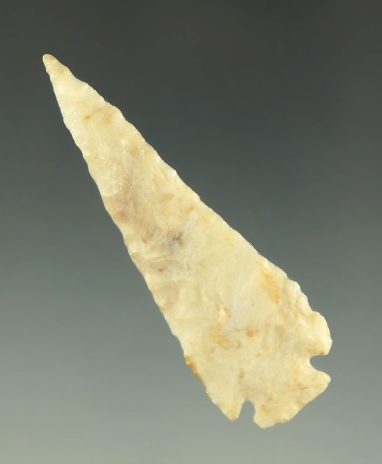 Large and nice2 1/4"" Rose Springs - Oregon/California area. Ex. Charles Shewey. COA.