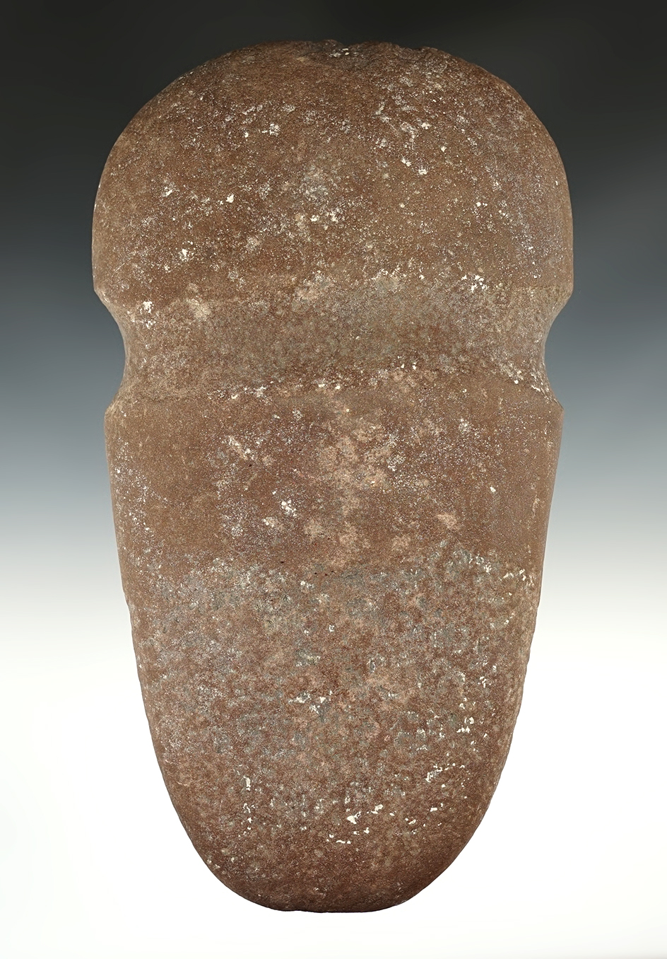 Large and uniquely styled 7 3/4" long 3/4 Grooved Axe that is in excellent condition.