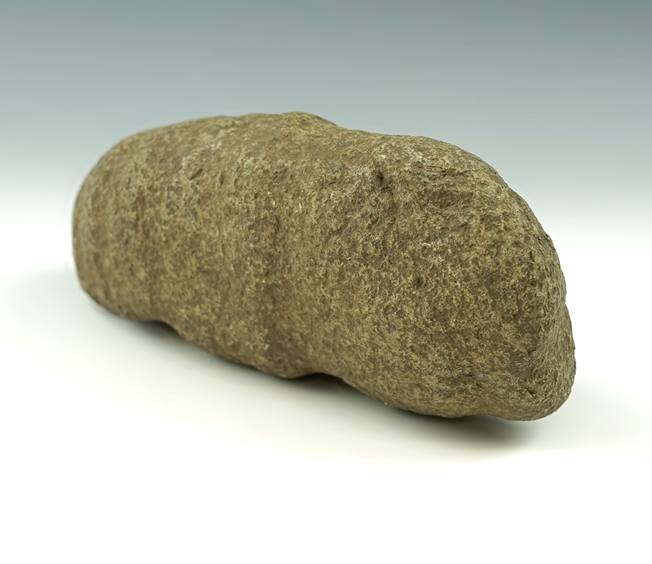 5 3/4" Zoomorphic (?) Stone Effigy found at the Maybe Site, Oregon.