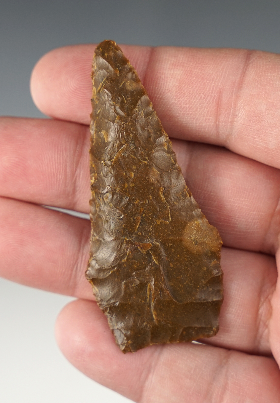 2 11/16" Plateau Pentagonal found in Plymouth, Washington in the 1960's.