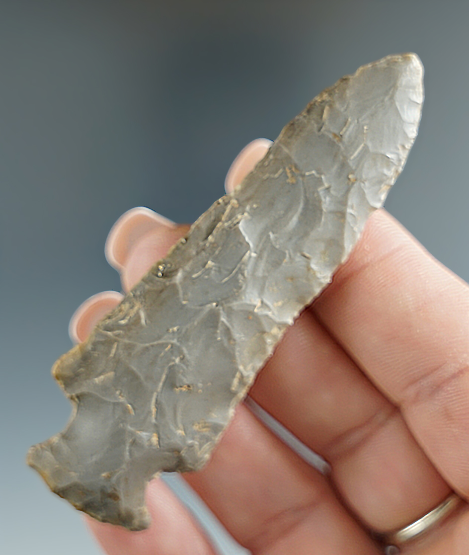 3" Hornstone Knife found in Kentucky.