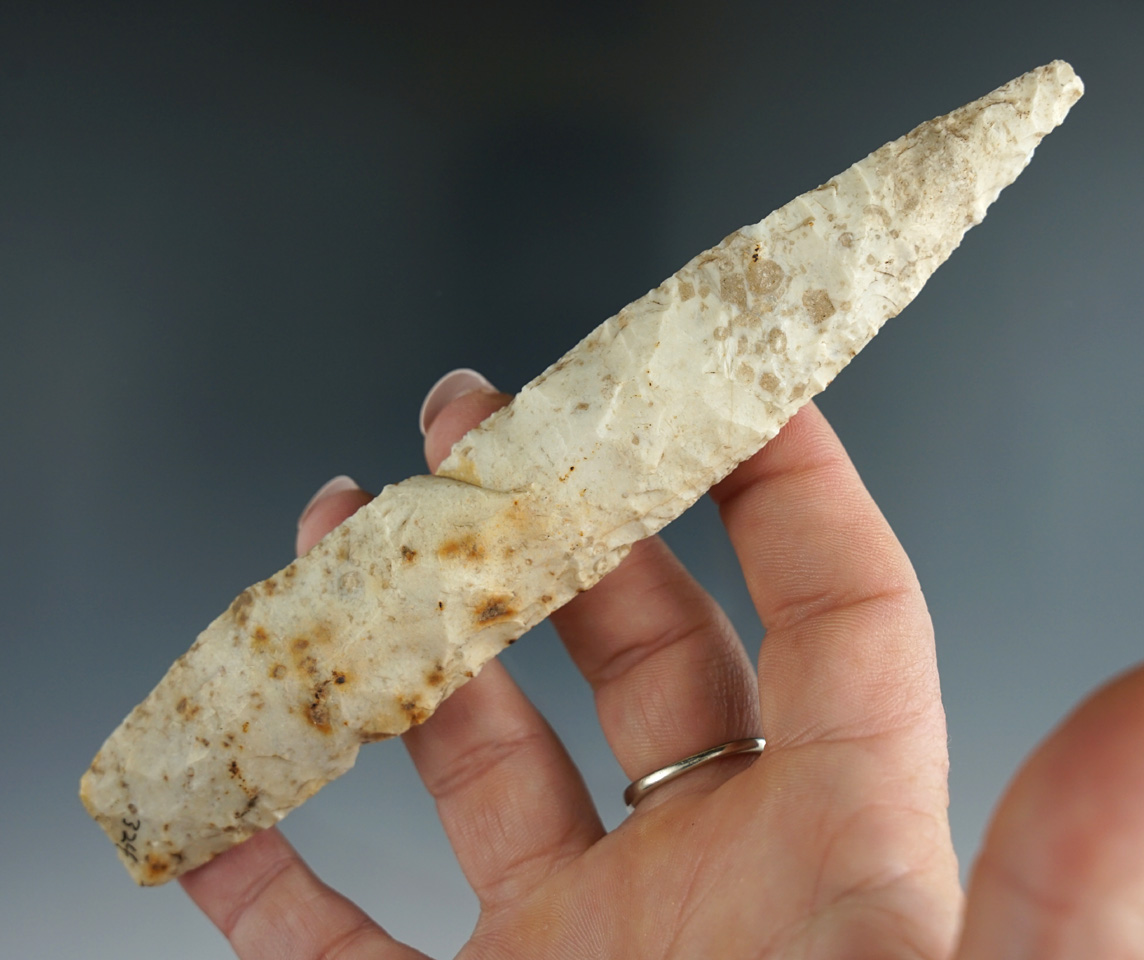 Heavily patinated 5 7/8" Lanceolate found in Missouri.