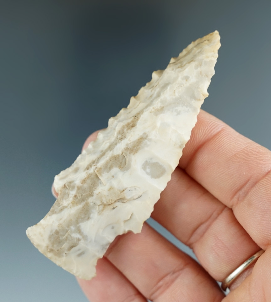 3" steeply beveled Hardin Barbed made from quality material found in Missouri.