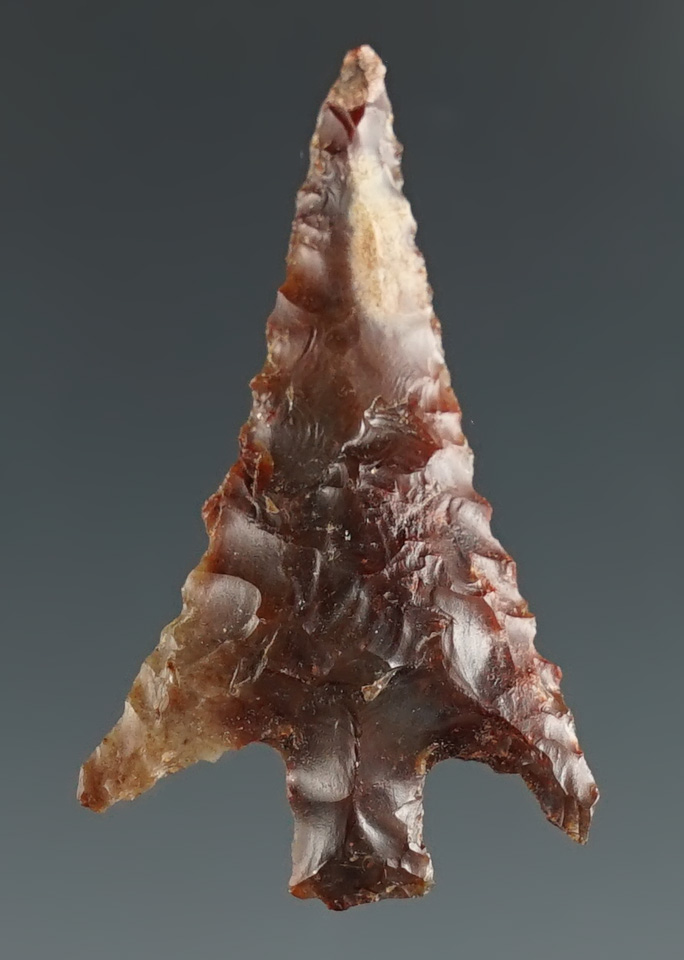 Nice! 1 3/16" Columbia Plateau made from attractive mottled Jasper found near Quilomene Bar