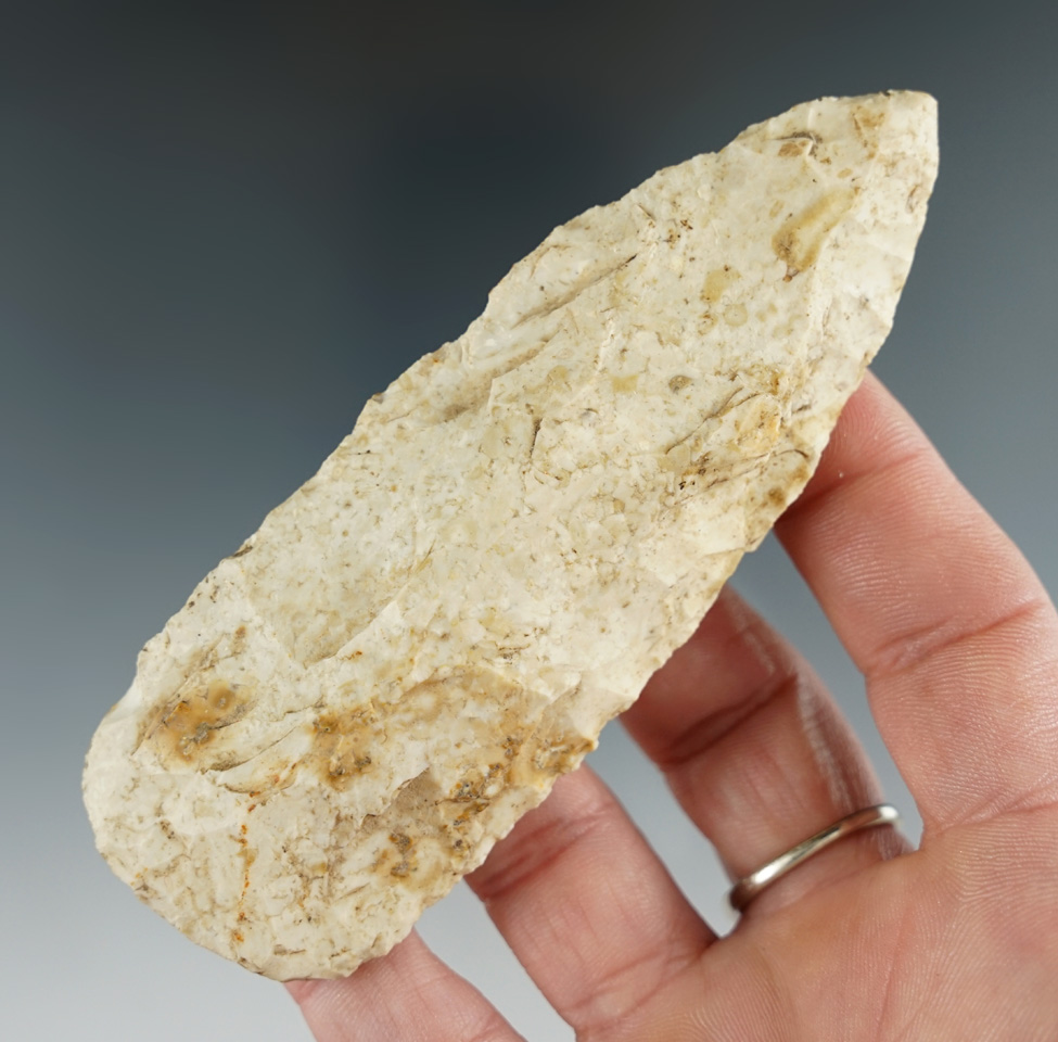 4 1/8" Flint Knife found in Missouri.