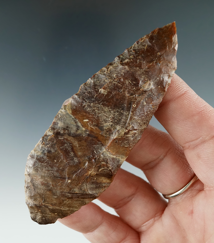 3 1/2" Wahmuza found near Kettle Falls, Washington.