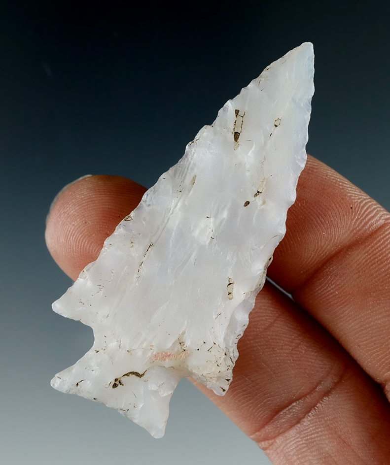 Nice 2 1/8" Beautiful Semi-translucent Snake River found in Washington.