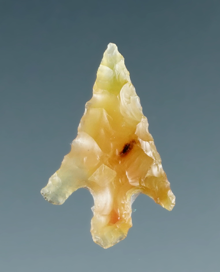 5/8" Translucent Wallula Gap found near Priest Rapids, Washington.