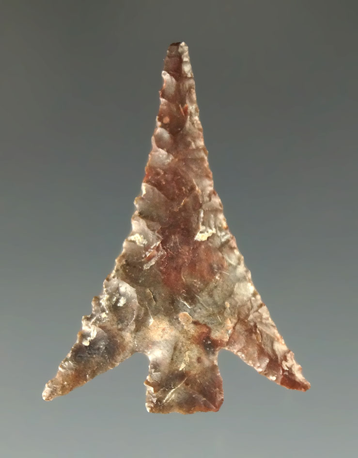 1 1/16" Columbia Plateau that is well styled found near the Columbia River.