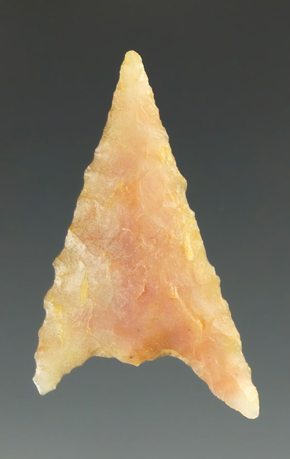 1 1/4" Gunther - semi translucent chalcedony found in the 1970s - South Cascades, Oregon.