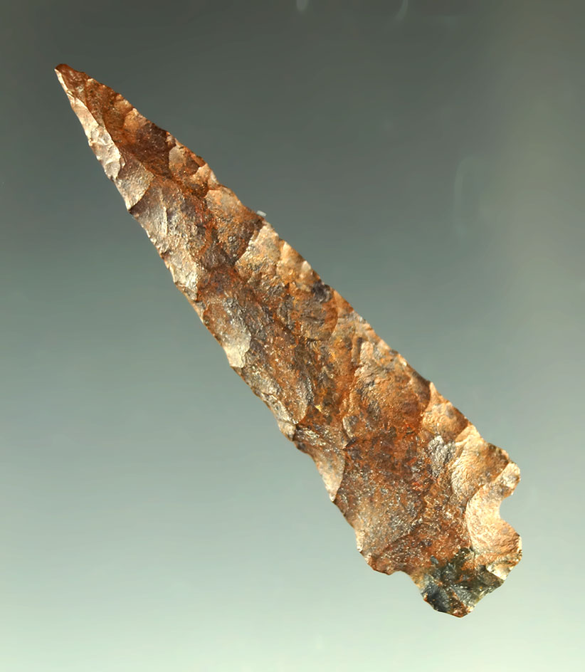 Ex. Museum! 1 7/8" Rose Springs -Ex. Shewey collection - Oregon/California area. COA.