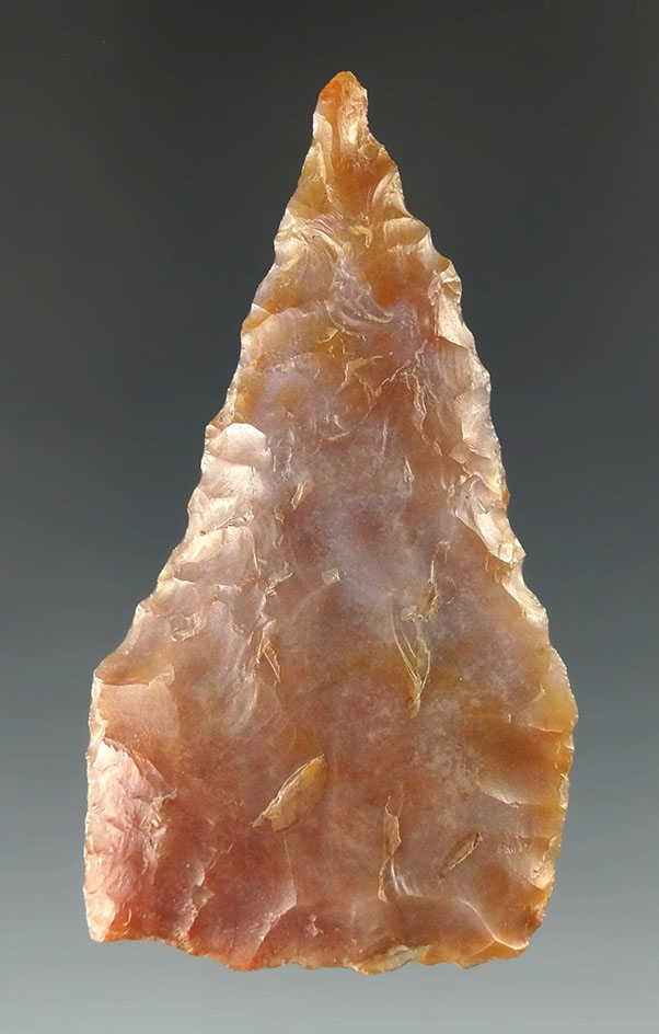 2 3/16" Plateau Pentagonal made from nice material found near the John Day rapids.