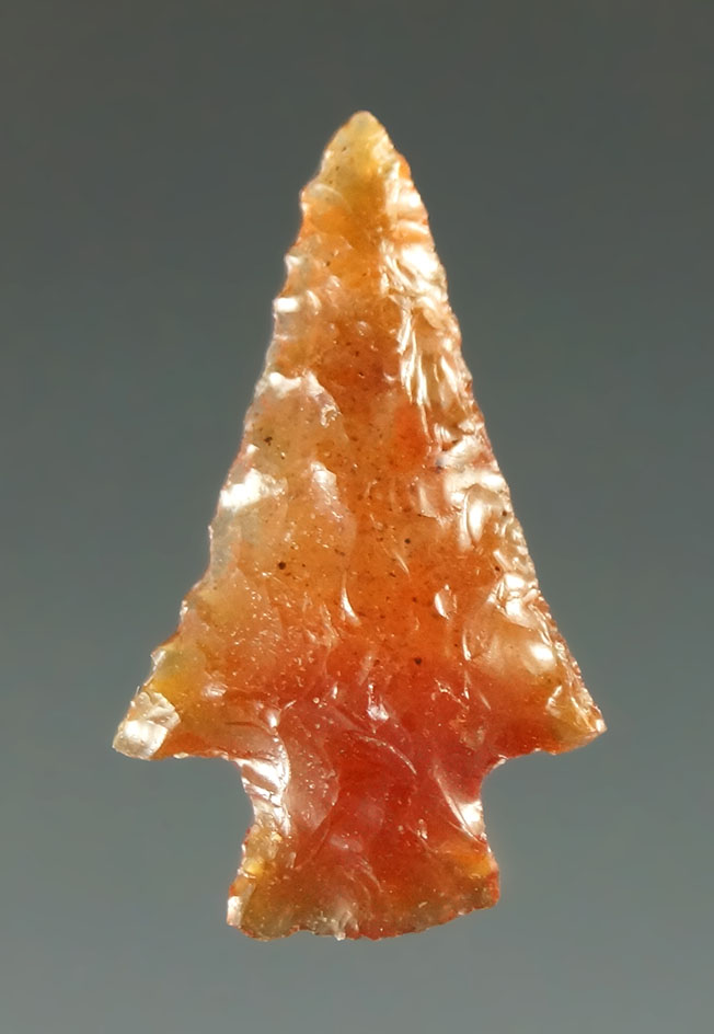 13/16" Columbia Plateau made from beautiful Carnelian agate found near the Columbia River.