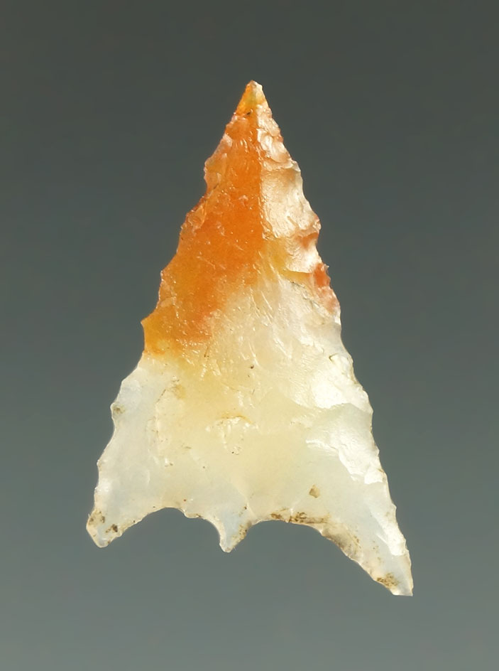 15/16" beautiful clear and gold agate Gunther found in Oregon.