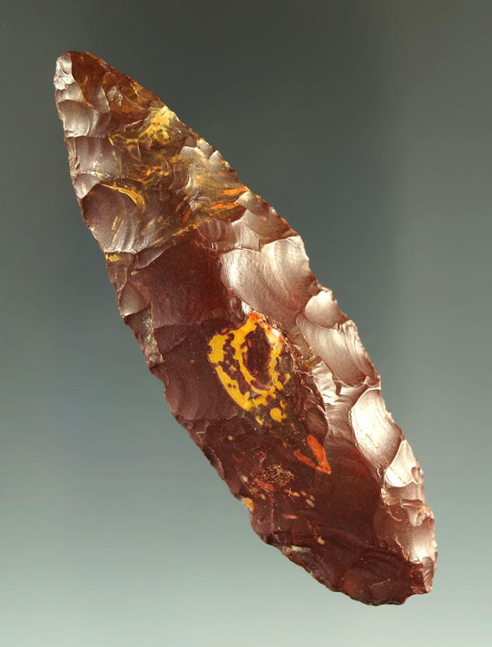 Ex. Museum! 2 5/8" Cascade - attractive brown and yellow Jasper found in Oregon. Ex. Shewey.