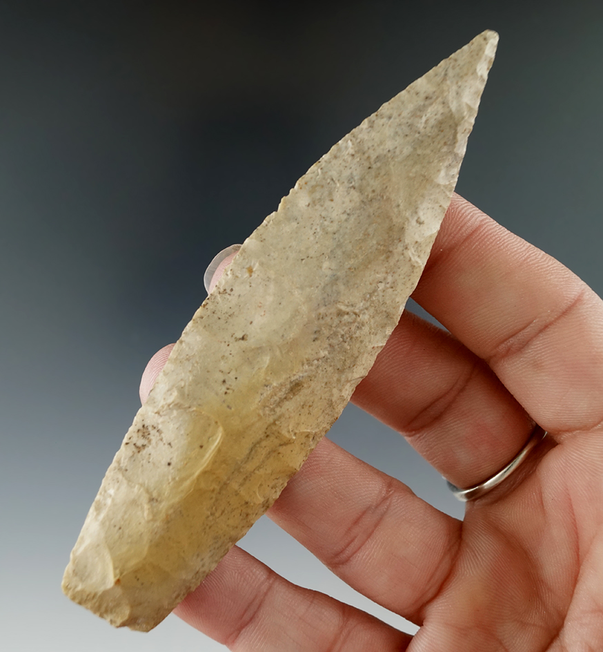 4" Sedalia found in Pettis Co., Missouri. Comes with a Dwain Rogers COA.