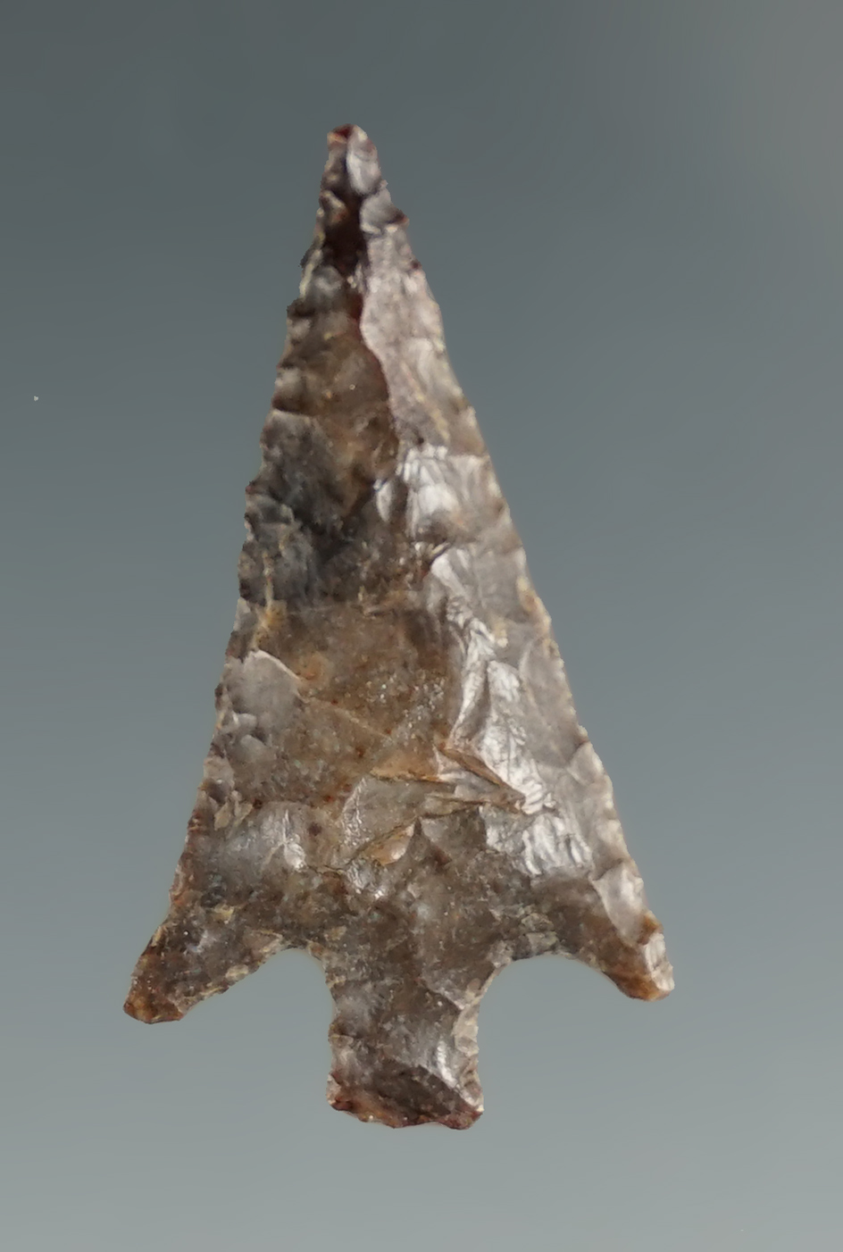 1 1/4" Columbia Plateau made from brown Agate. Found near the Columbia River, OR.