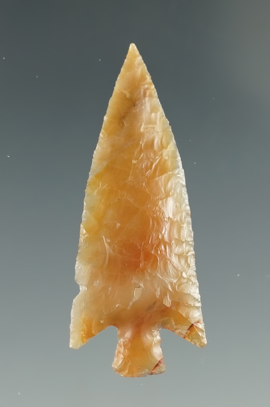 1 7/16" Columbia Plateau made from translucent caramel Agate. Columbia River, OR.