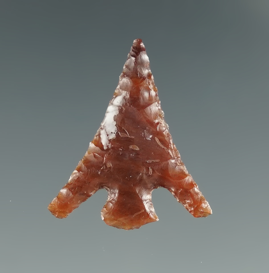 13/16" Columbia Plateau made from translucent root beer Agate "Gem".  Columbia River, OR.