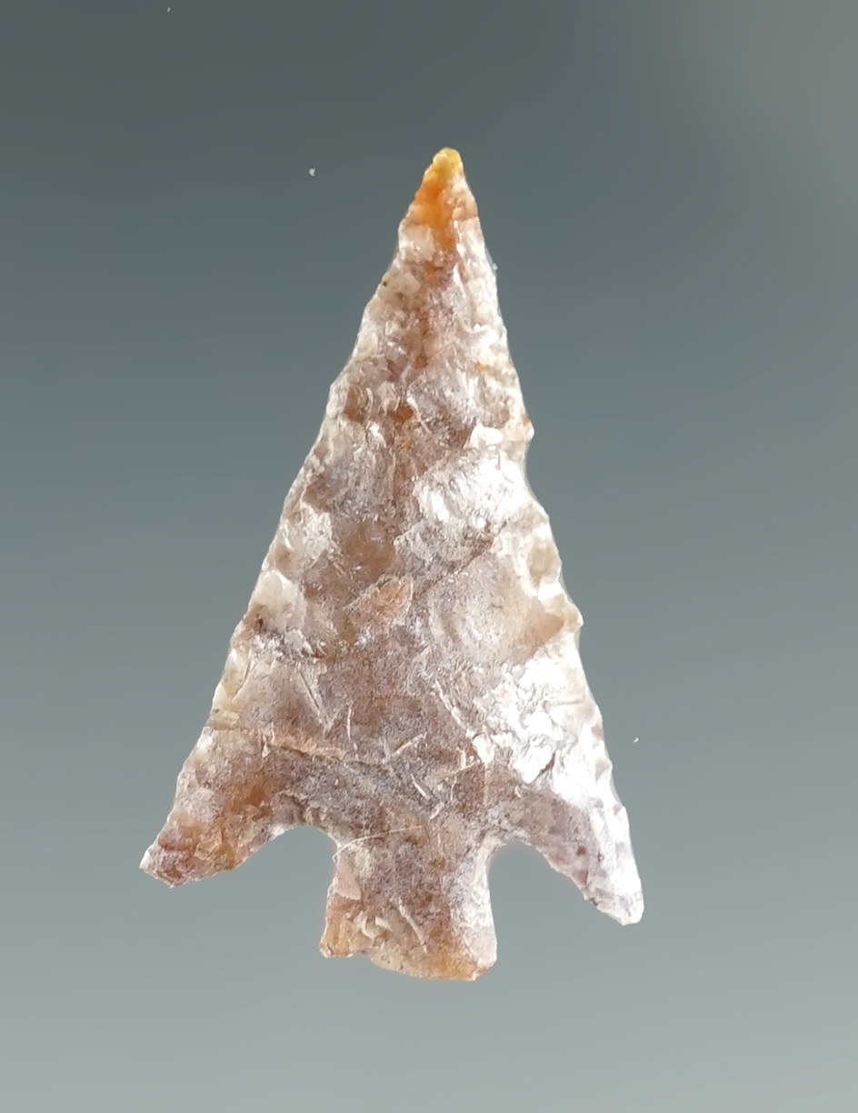 1" Columbia Plateau made from gray Agate. Found near the Columbia River, OR.