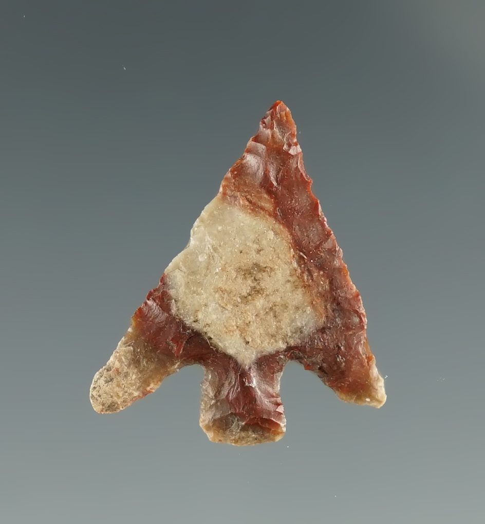 13/16" Columbia Plateau made from brown and tan Jasper. Found near the Columbia River, OR.