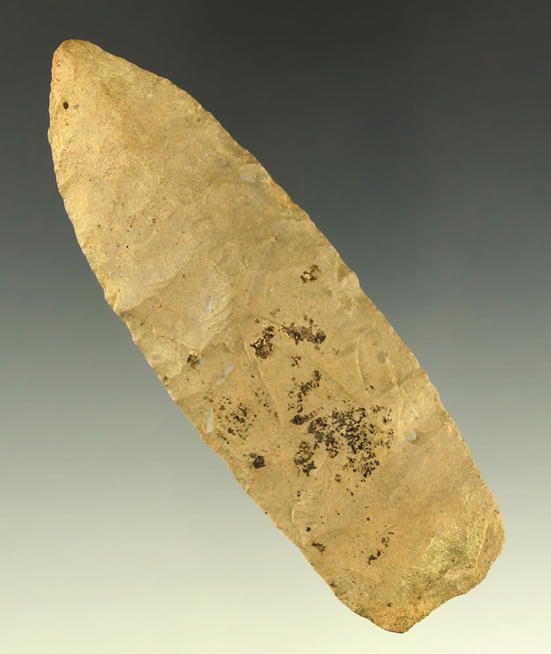 3 3/4" Lanceolate found in Trigg County Kentucky.