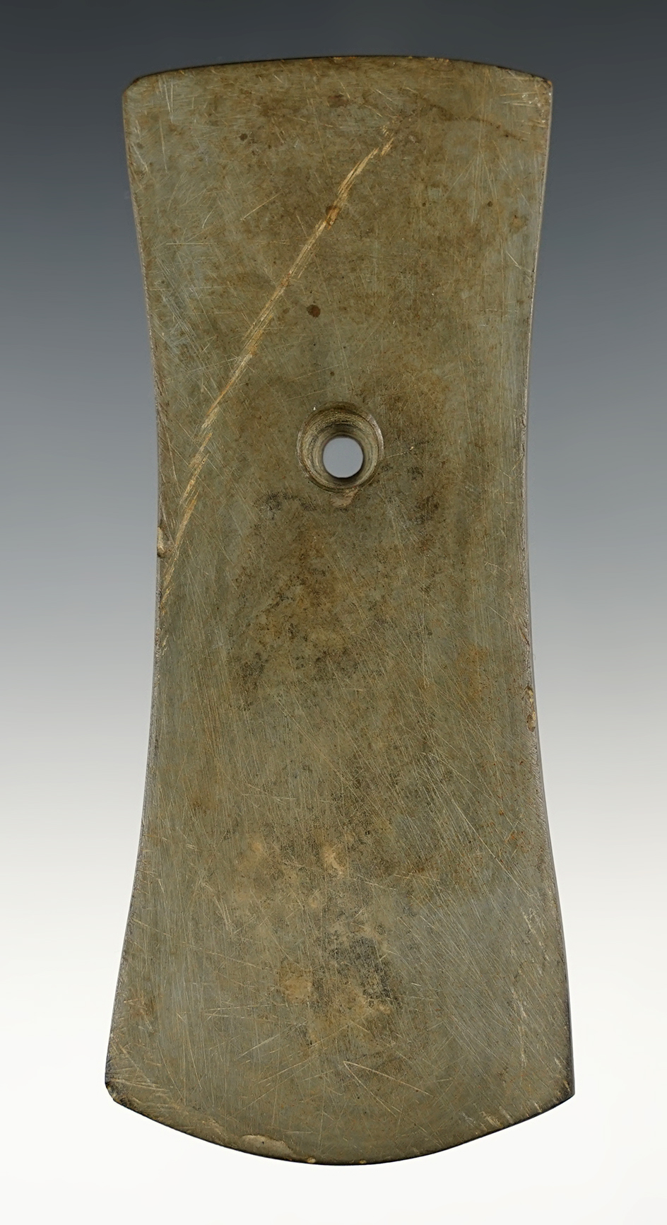 Thin and finely made 4 3/16" Bell Pendant found in Licking Co., Ohio.
