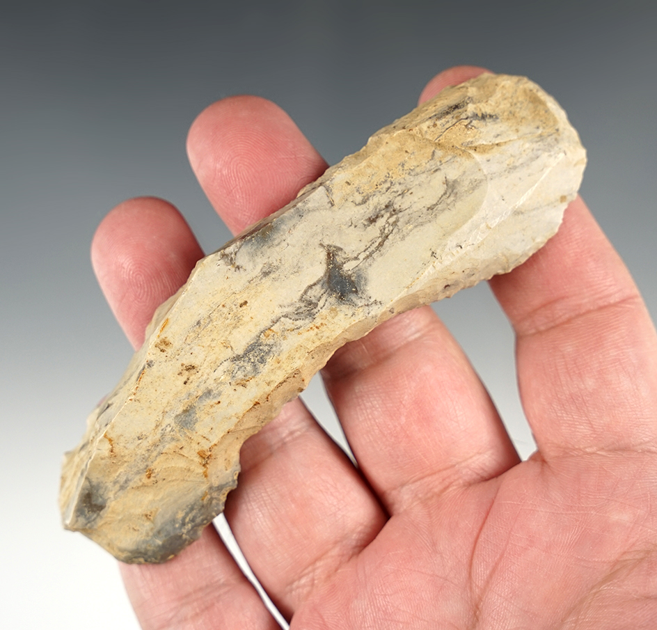 Outstanding 4 1/4" long Uniface Knife found in the Midwestern U.S.