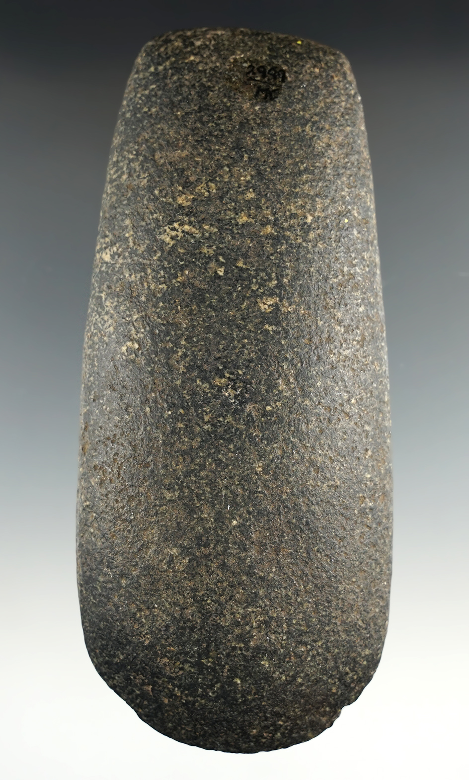 5 7/16" Hardstone Celt in very nice condition found in Ohio.