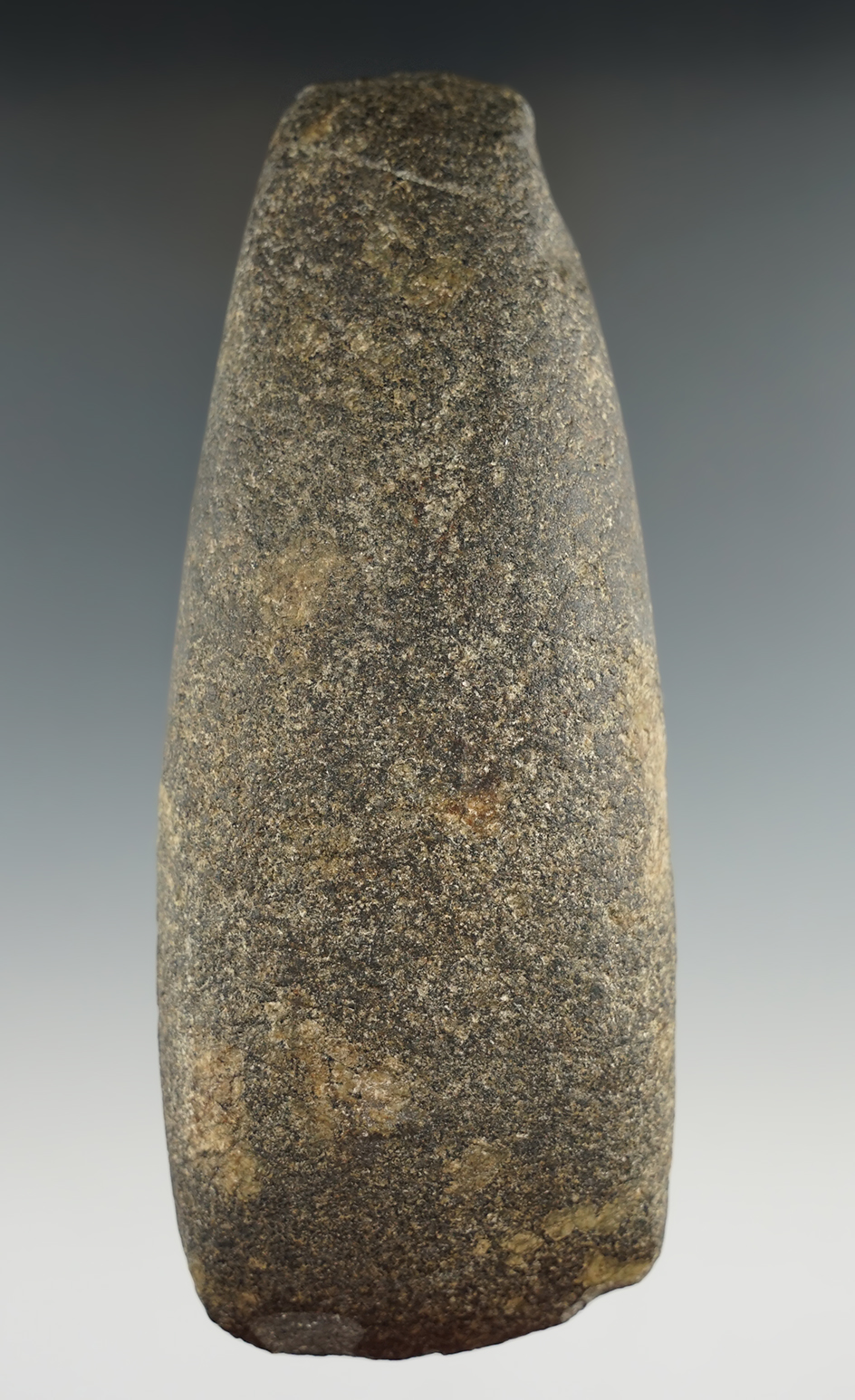 5 3/8" Hardstone Adze found by Phil Battle in Mount Victory, Ohio.