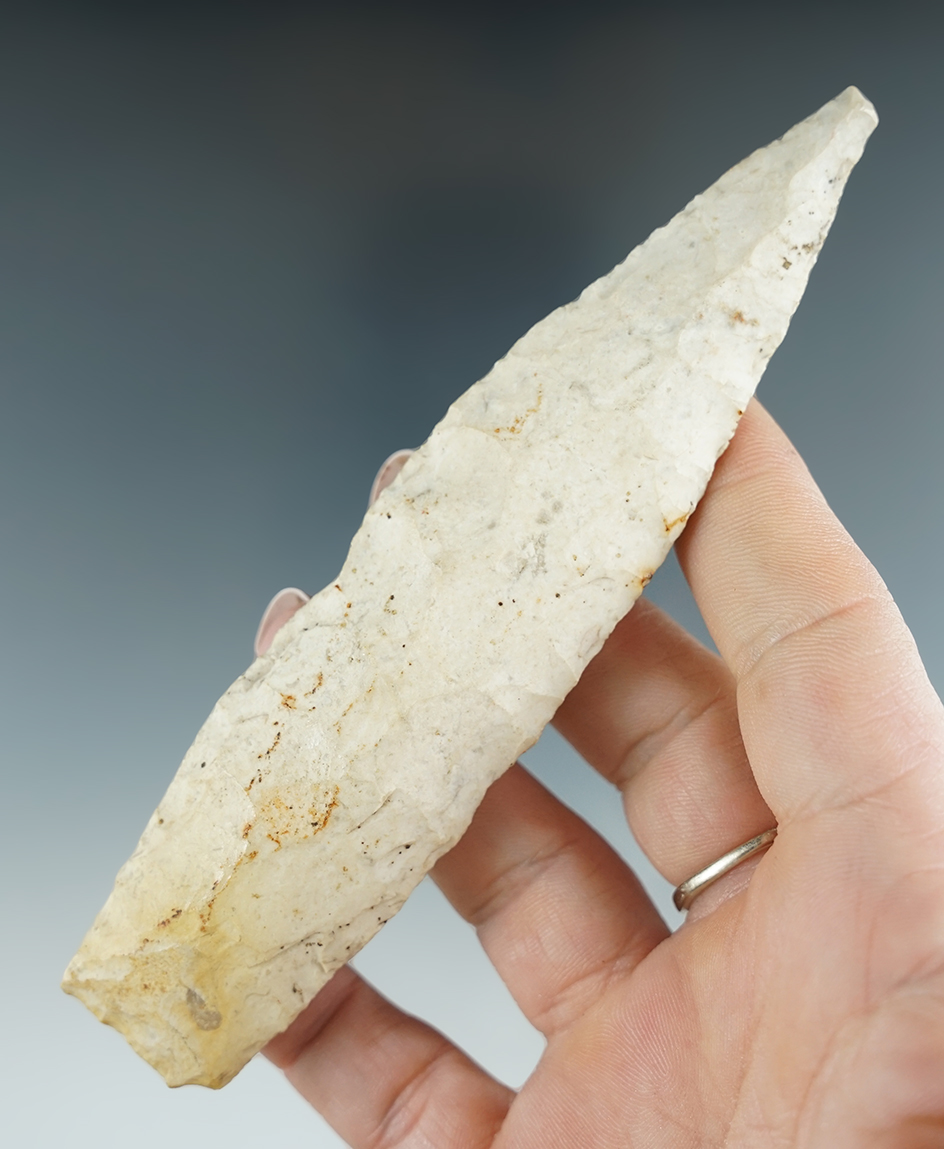 5 1/8" Sedalia found in Boone Co., Missouri made from Burlington Chert.