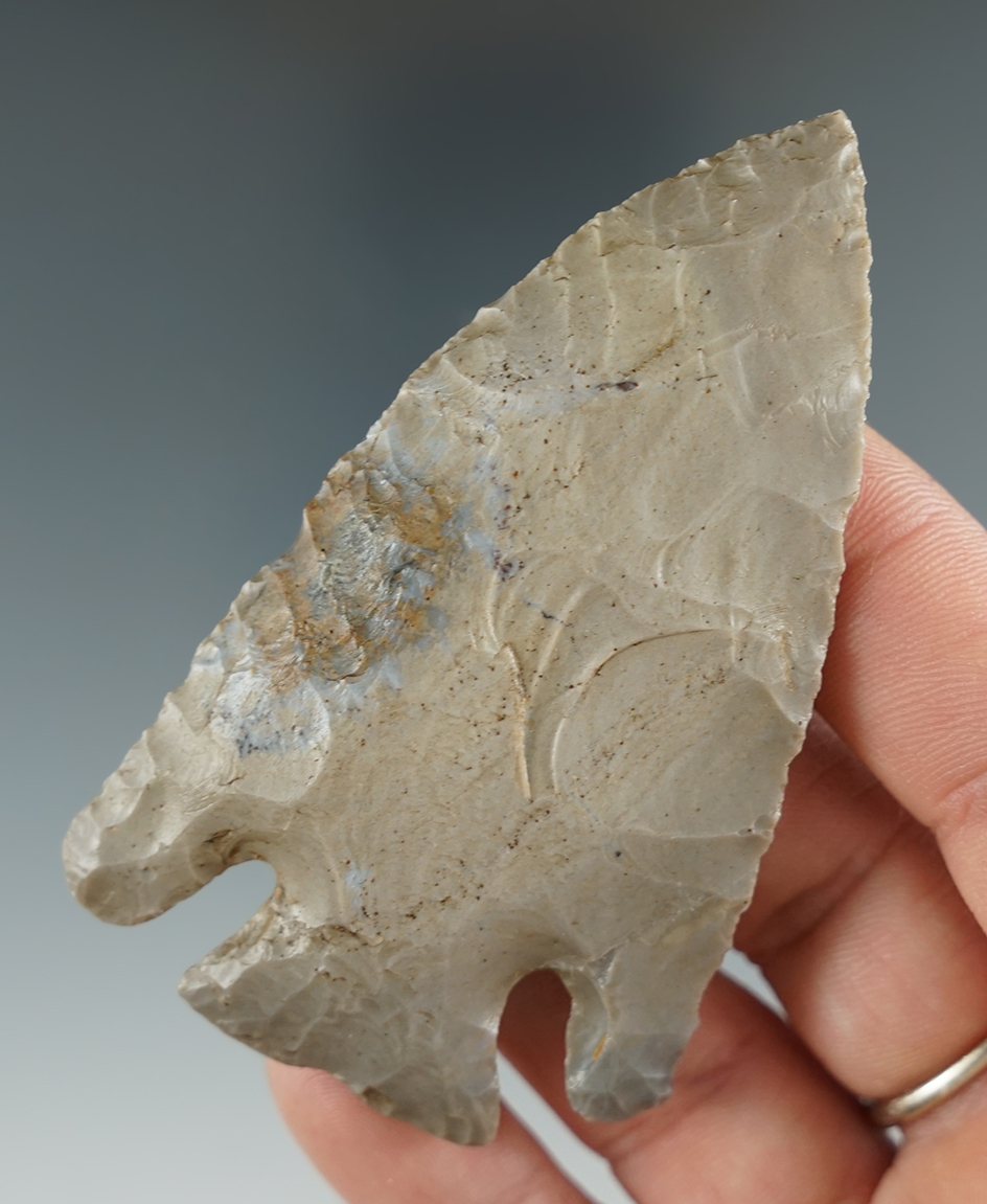 3 1/16" Lost Lake made from Hornstone found in Harrison Co., Kentucky.