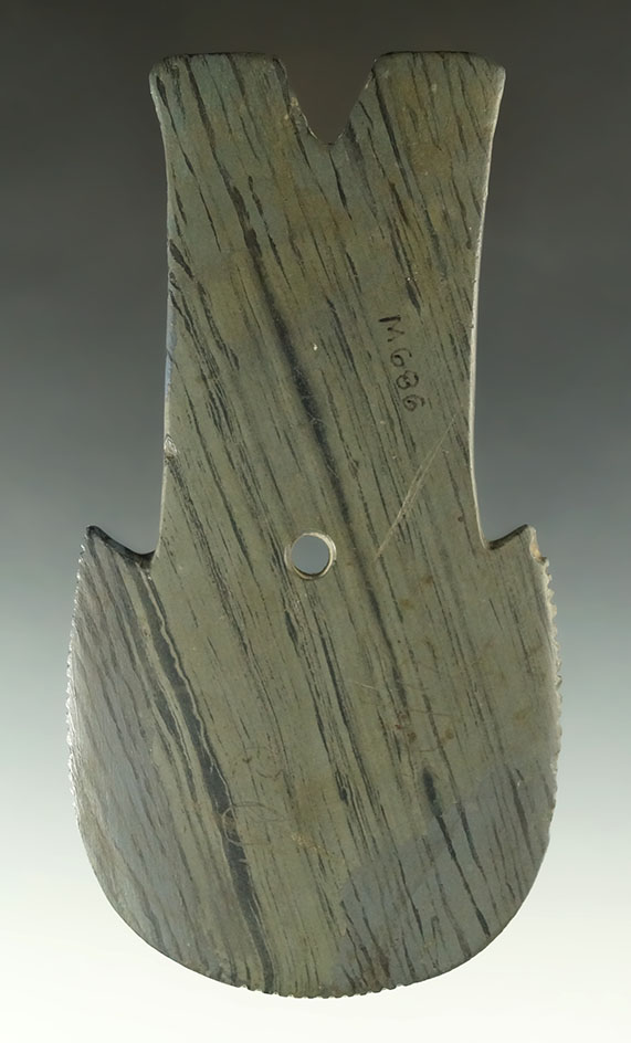 5 7/8" Pendant with some restoration in multiple areas. Ex. Capt. Thomas Miller, Tom Davis.