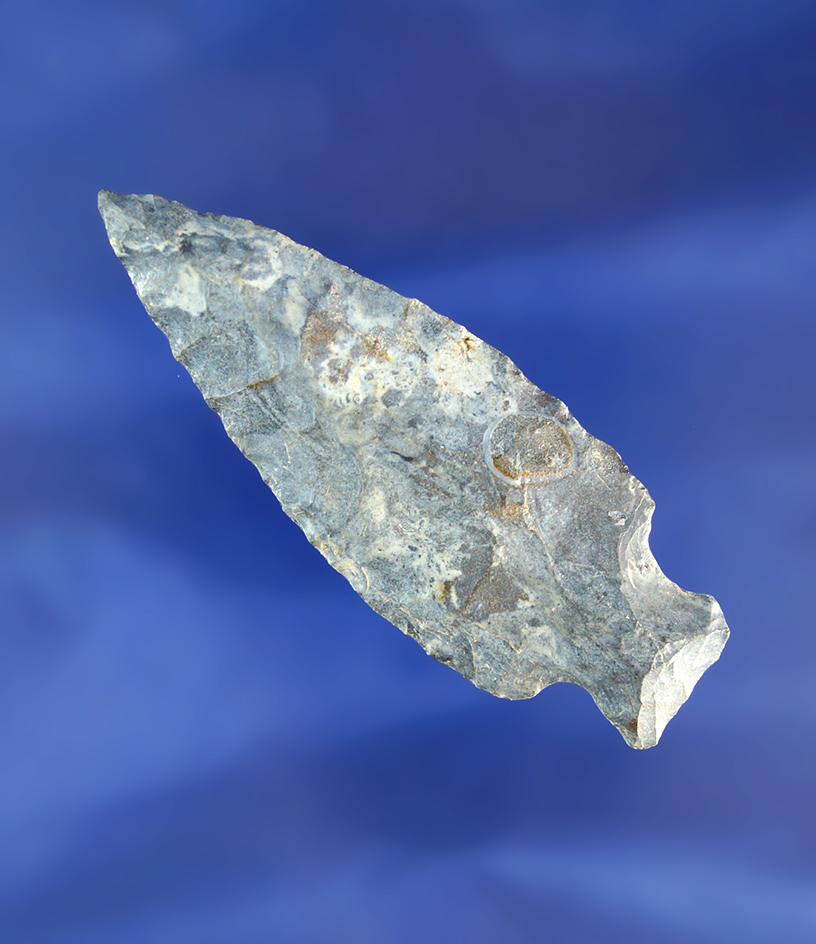2 11/16" Coshocton Flint Bottleneck found in Ohio.