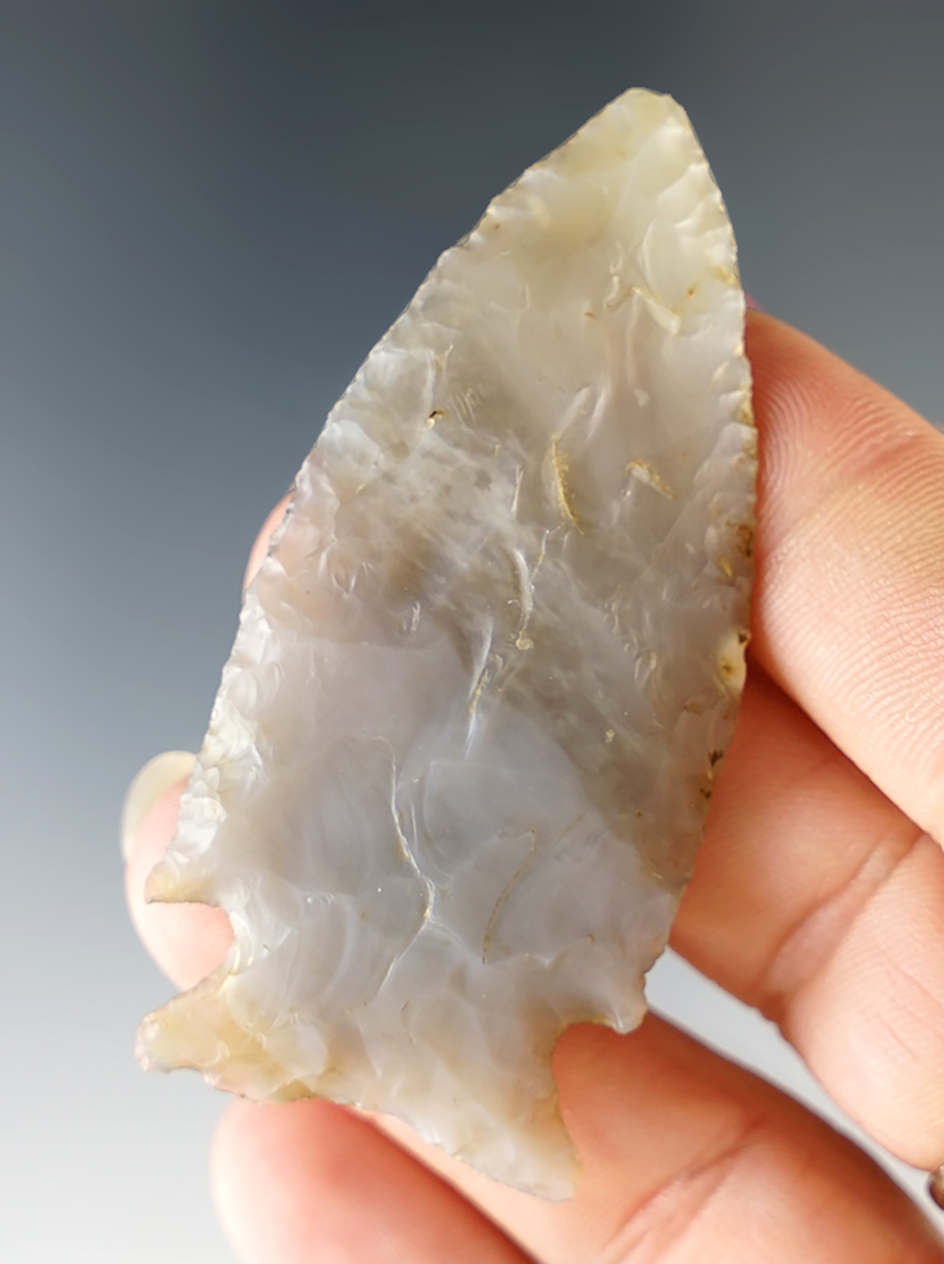 Exceptional 2 1/2" Flint Ridge Chalcedony Intrusive Mound found in Licking Co., Ohio.