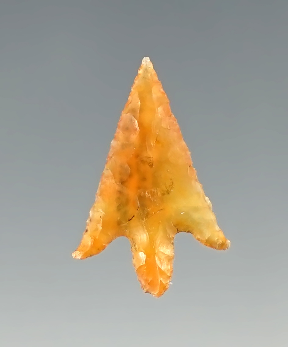 3/4" Columbia Plateau found near the Deshutes in Wasco Co., Oregon.