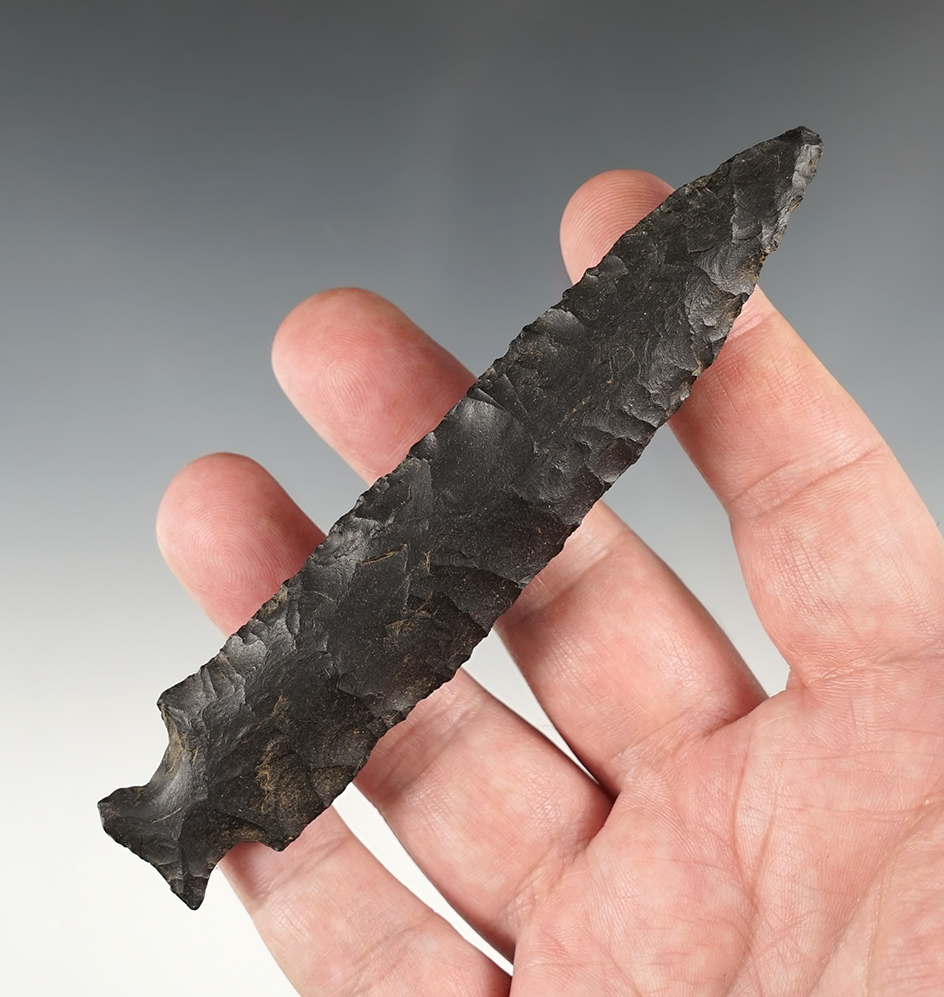 Outstanding 4 7/8" Stemmed Knife found by Jeremy Chandler in Benton Co., Tennessee.