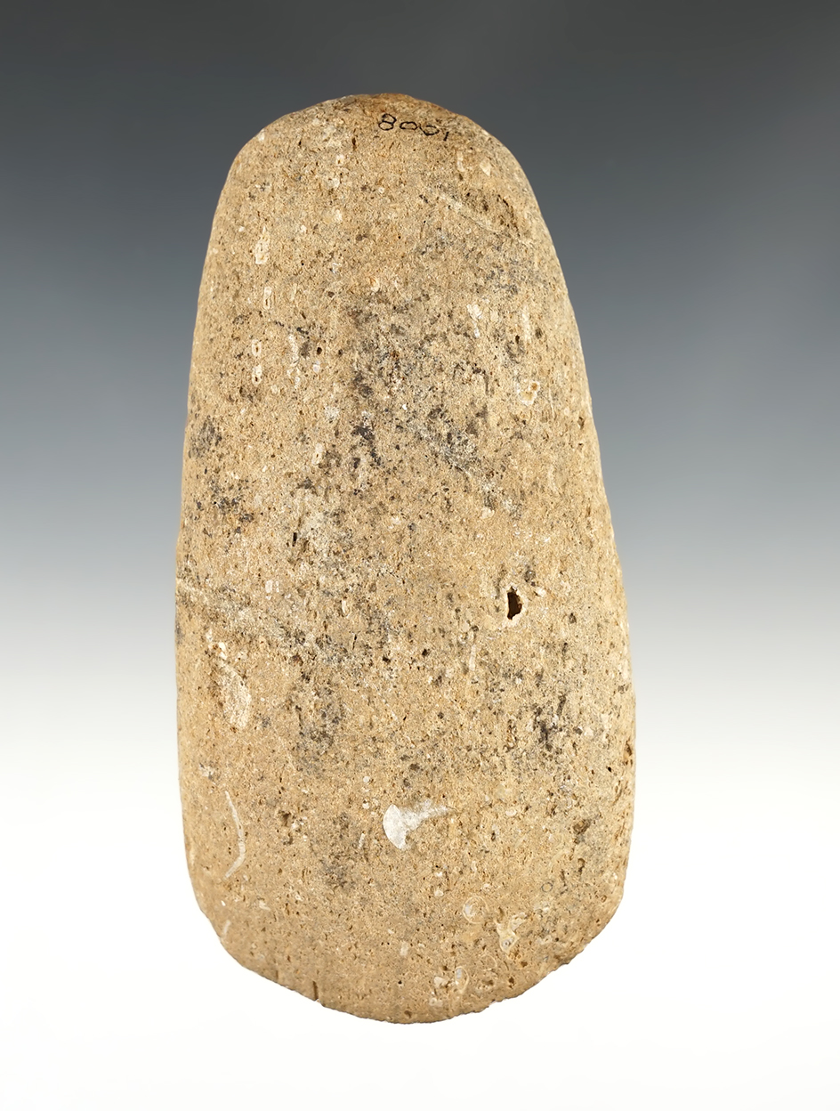 Nice 5 1/4" Celt made from Cotton rock.