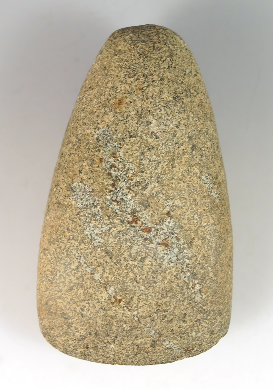 4 5/8" long Celt with good overall polish and a nice bit found in Hardin Co.,  Ohio.