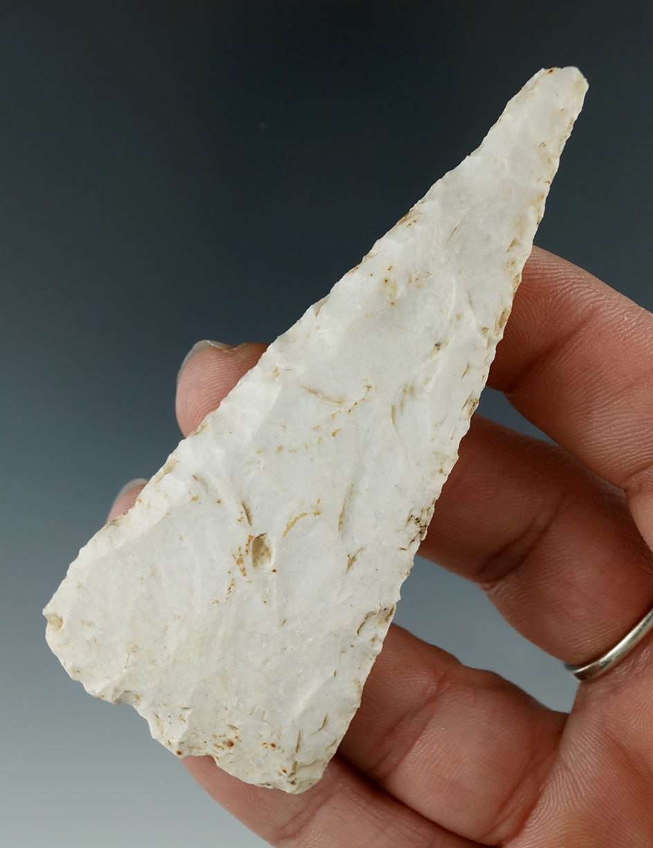 3 5/16" Cobbs Triangular Bevel found in Pulaski Co.,  Illinois.