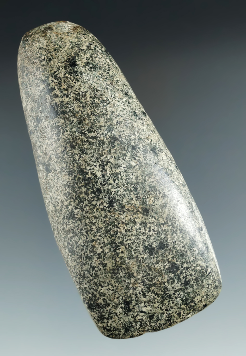 4 5/8" investment grade Adena Celt. Ex. - Dilley collection. Great overall polish. Licking Co., Ohio